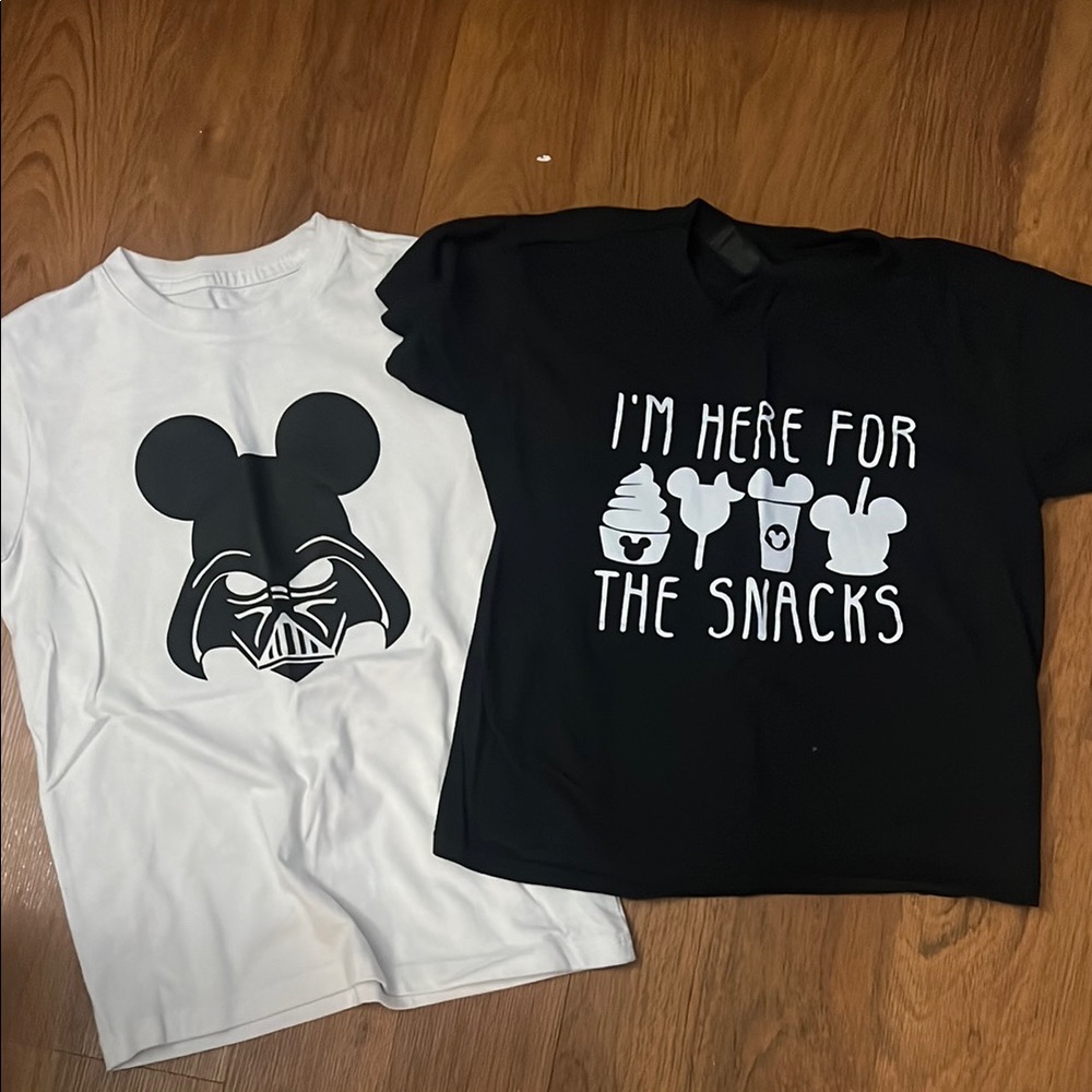 Disney Light Heather Gray Mickey Mouse Graphic Tee